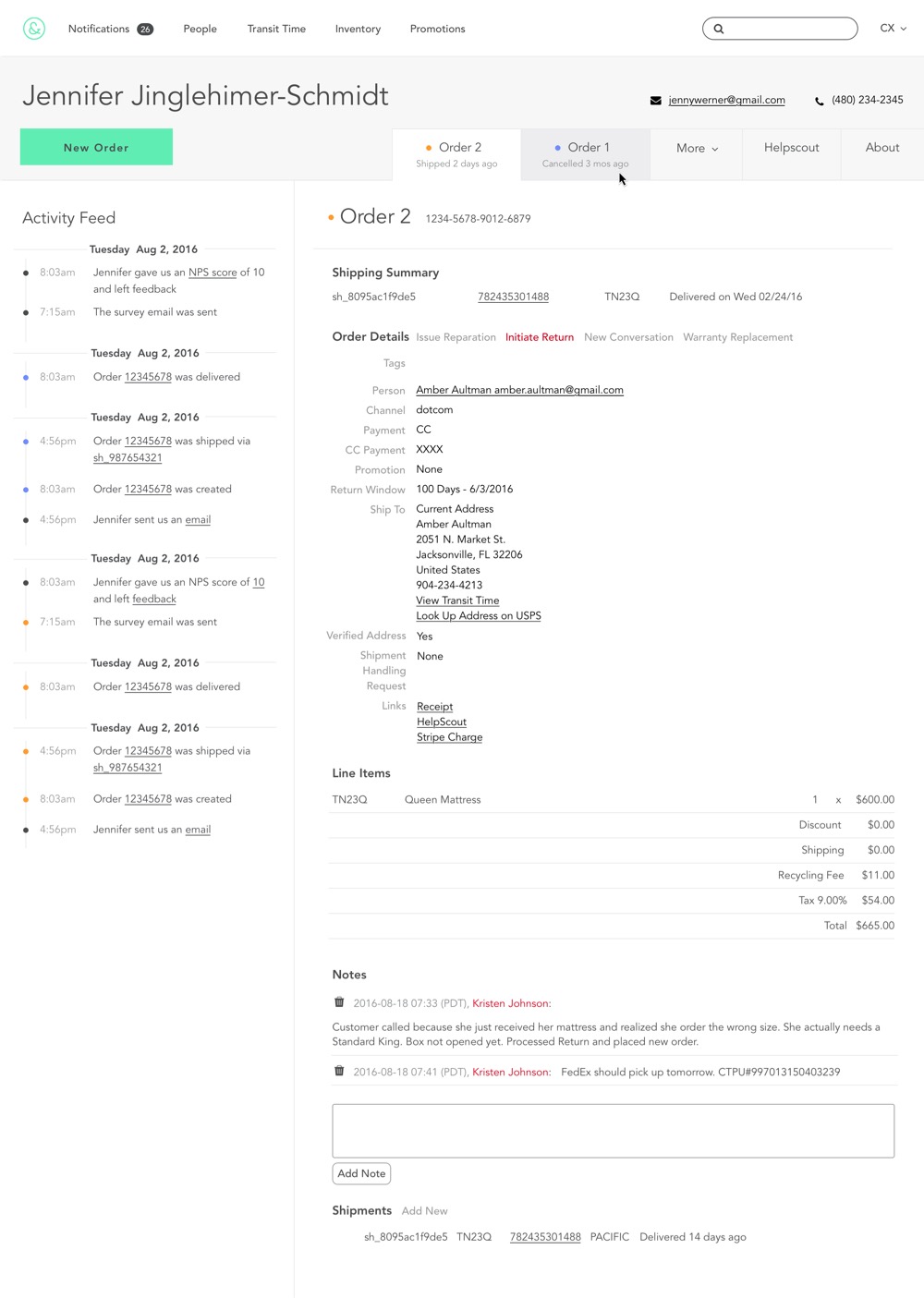 Another wireframe option that focuses on the benefits of the upgrades, not the features